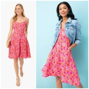 TUCKERNUCK Dress Miami Iris Floral Print